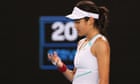 Emma Raducanu on playing with blisters in Australian Open defeat - video