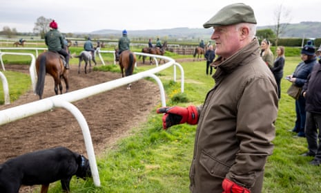 Willie Mullins back at his Closutton yard this week in between the two Nationals.