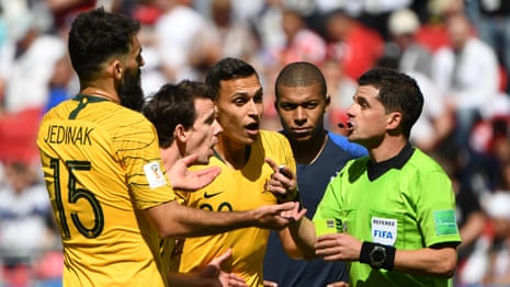 'I've never been a fan': Australia's Trent Sainsbury frustrated with VAR – video