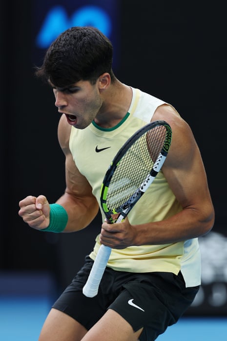 alcaraz and his muscles