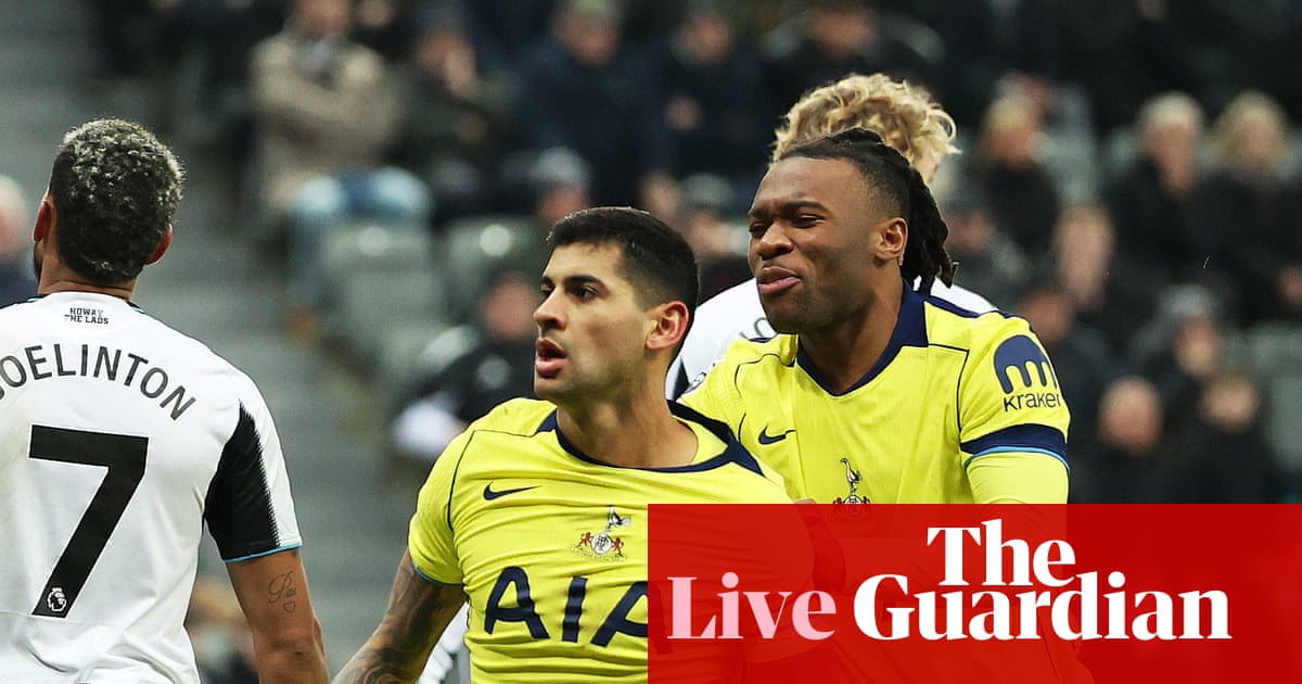 Newcastle v Tottenham: Premier League – live | Premier League Newcastle v Tottenham: Premier League – live | Premier League