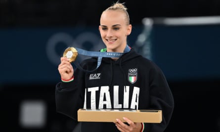 Alice D’Amato won a surprise gold on the beam