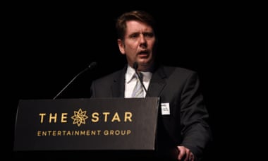 Star Entertainment Group chief executive Matt Bekier.