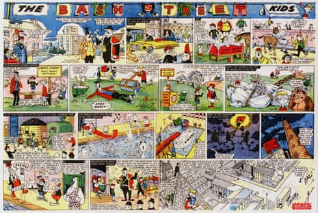 A 1962 strip of the Bash Street Kids, as published in the Beano, by David Sutherland.