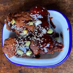 How to make the perfect Korean fried chicken – recipe | Food 1 Judy Joo brines her wings for 24 hours