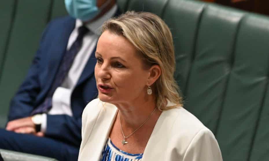 Minister for the Environment, Sussan Ley speaks at Question Time at Parliament House 