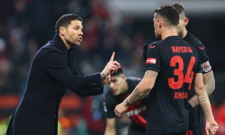 Bayer Leverkusen are top of the Bundesliga through 13 games.