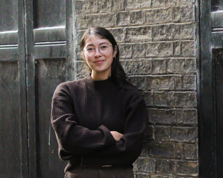 Emily Chung in front of a Victorian building in Manchester