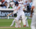 England v Pakistan: second men’s cricket Test, day one – live