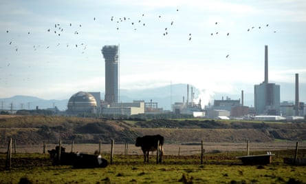 Sellafield nuclear plant in Cumbria, north-west England.
