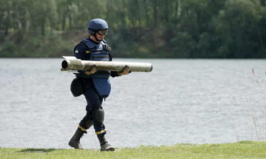 The demining and clearing of unexploded munitions in Ukraine after the Russian invasion could take between 5-7 years.
