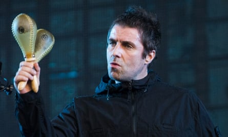 Liam Gallagher performing at Finsbury Park, June 2018.