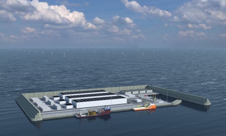 Simulation of Denmark’s clean energy island