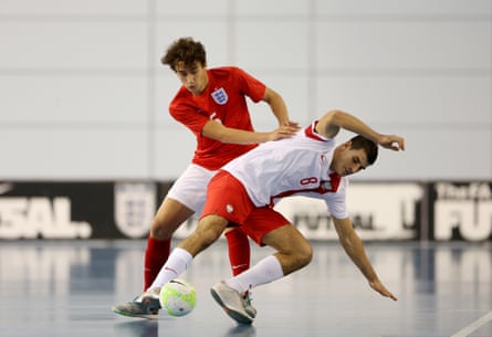 Maximilian Kilman during the futsal international between England and Poland at St Georges Park on 14 November 2015