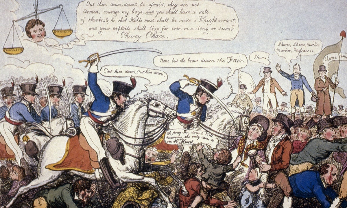 Delving Deeper Into The Peterloo Massacre Manchester The Guardian