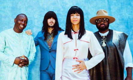 Timeless power … Khruangbin and Vieux Farka Touré.