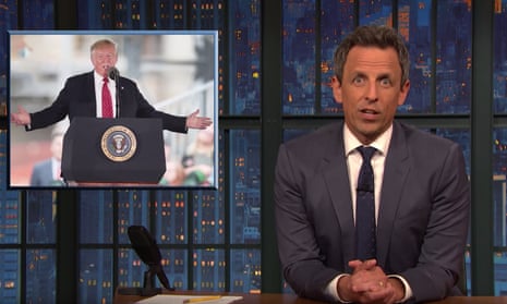 ‘How did we end up with a president that sounds like Jar Jar Binks’ ... Seth Meyers