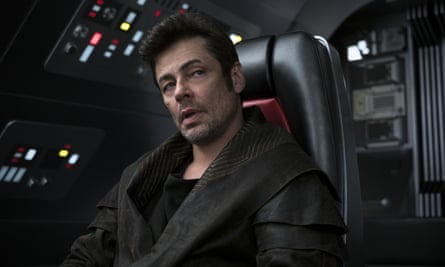 Benicio del Toro in The Last Jedi.