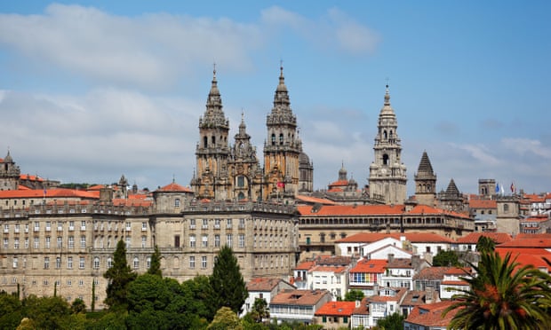 Santiago de Compostela cathedral. Galicia, Spain.