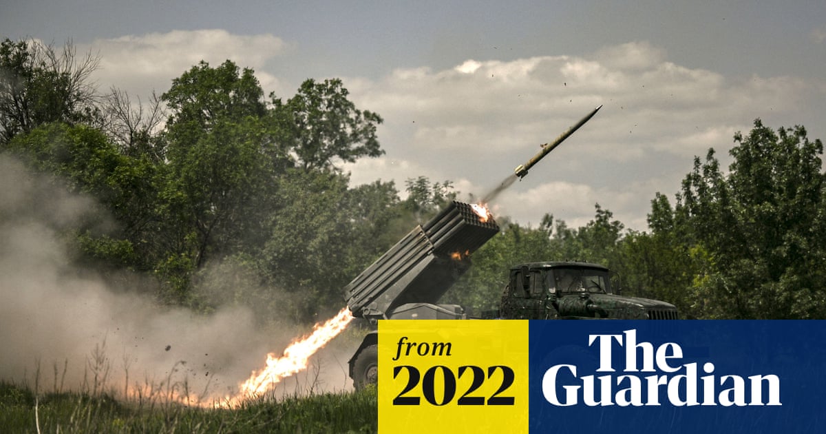 We’re almost out of ammunition and relying on western arms, says Ukraine