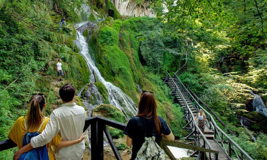 Jankovac waterfall.