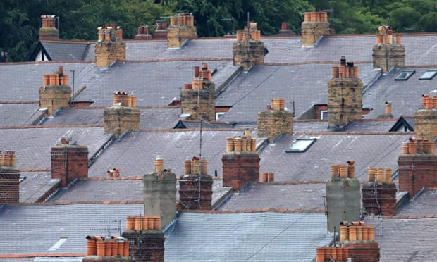 Houses in Scarborough, North Yorkshire.