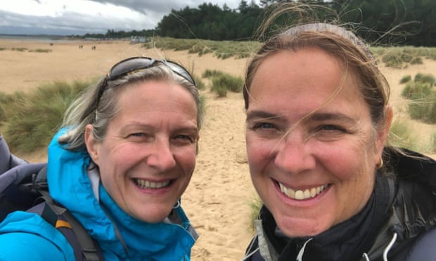 Sarah Osborne (left) and Helen Arnold, both 48. A high court judge declared Osborne the child's legal parent, granting the couple a fresh birth certificate.