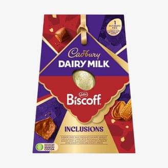 Cadbury Biscoff Easter egg in packaging