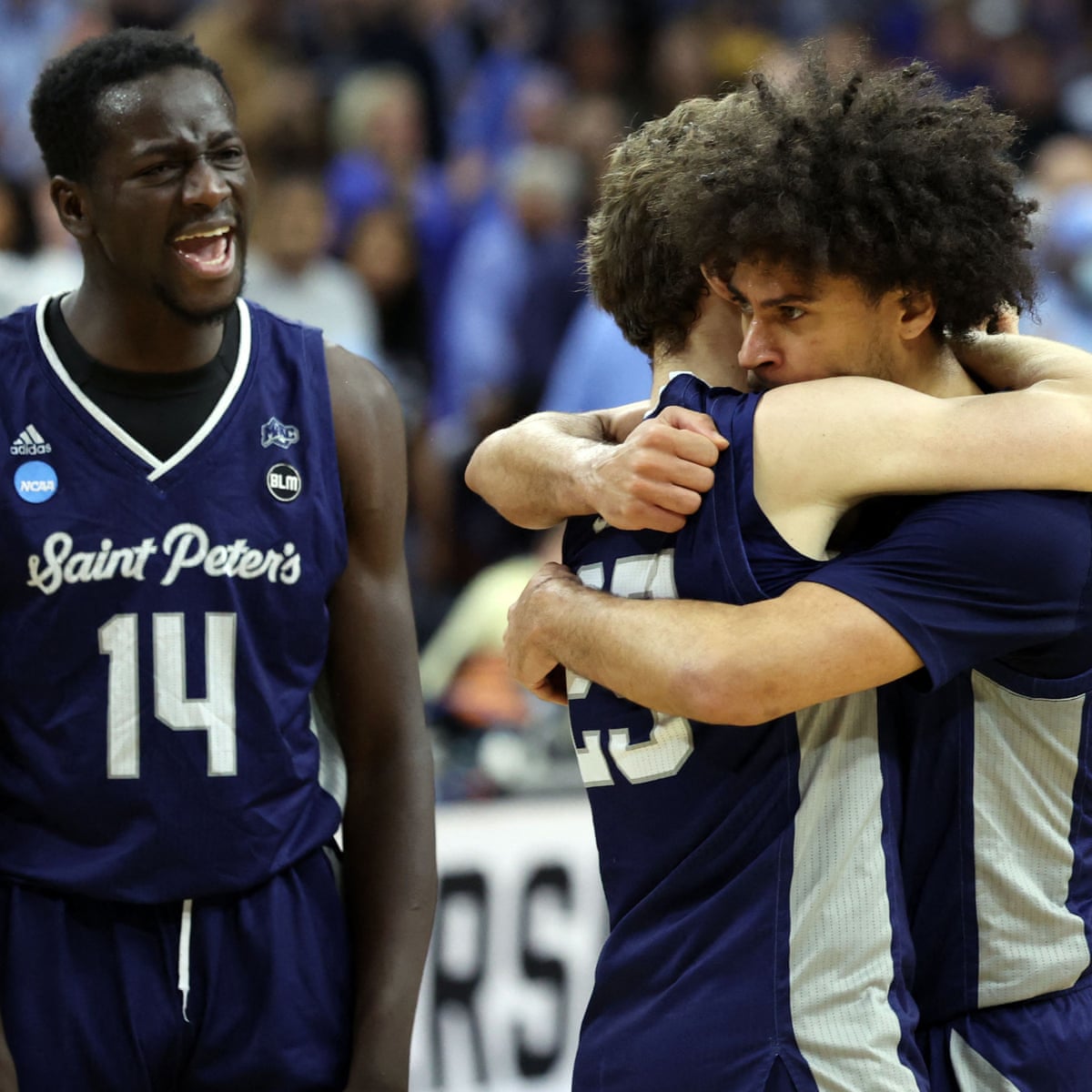 Saint Peter's off Purdue to extend shock March Madness run into Elite Eight  | NCAA tournament 2022 | The Guardian