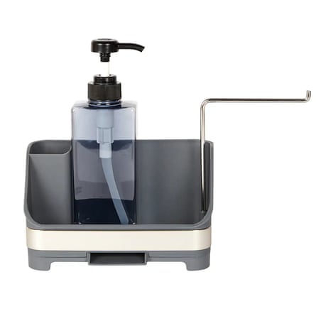 Dunelm sink Side Organiser Grey