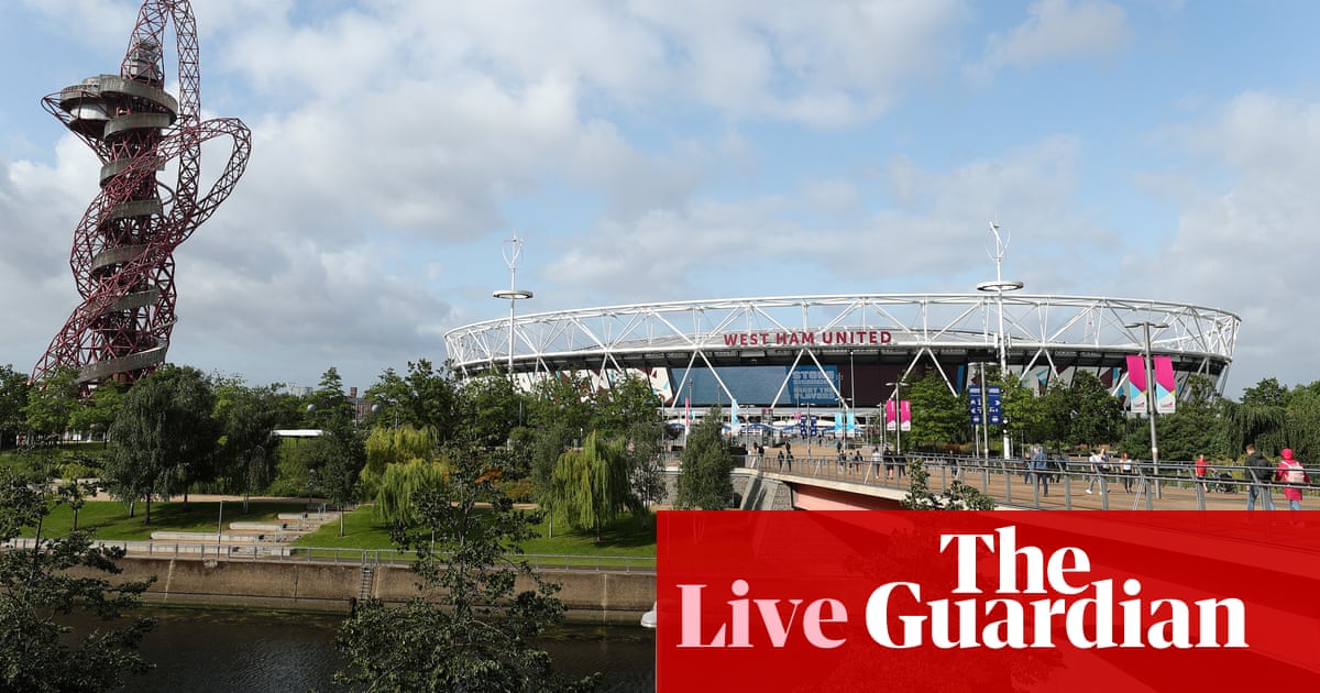 West Ham United v Manchester City: Premier League – live!