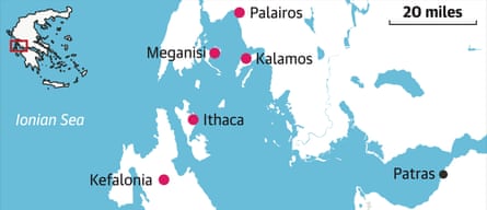 mappa della Grecia