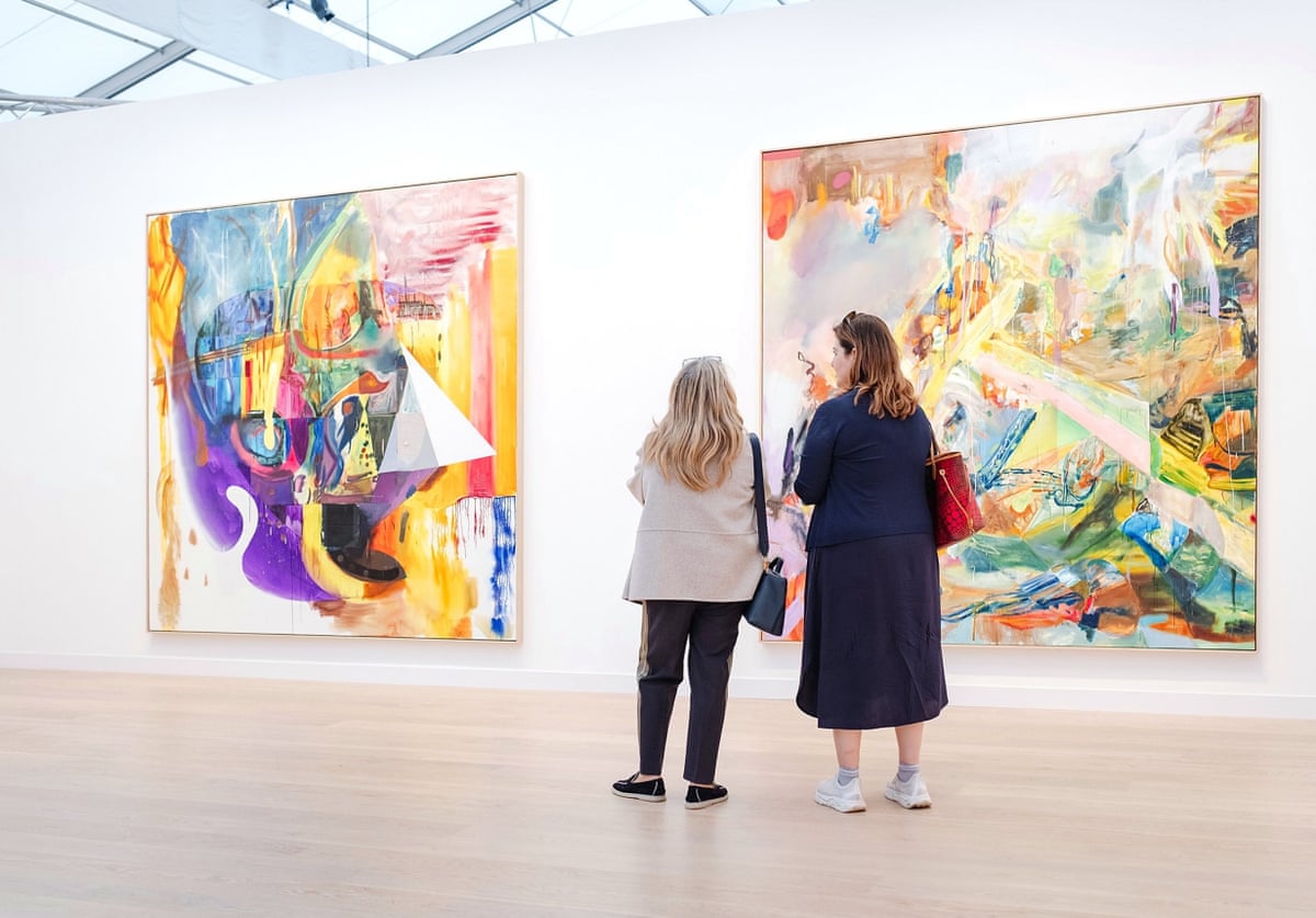 Gagosian stand at Frieze London, 2026.