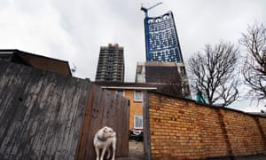 The Strata building, tower block in Elephant and Castle, London.