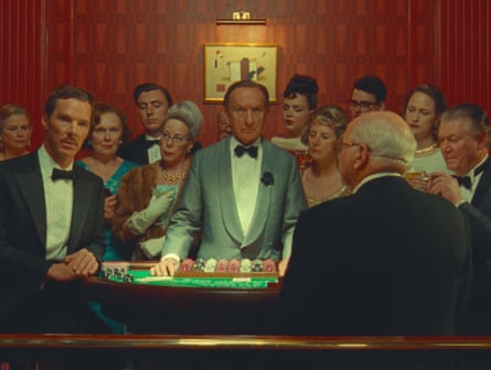 Cumberbatch as Henry and Ben Kingsley as the croupier.
