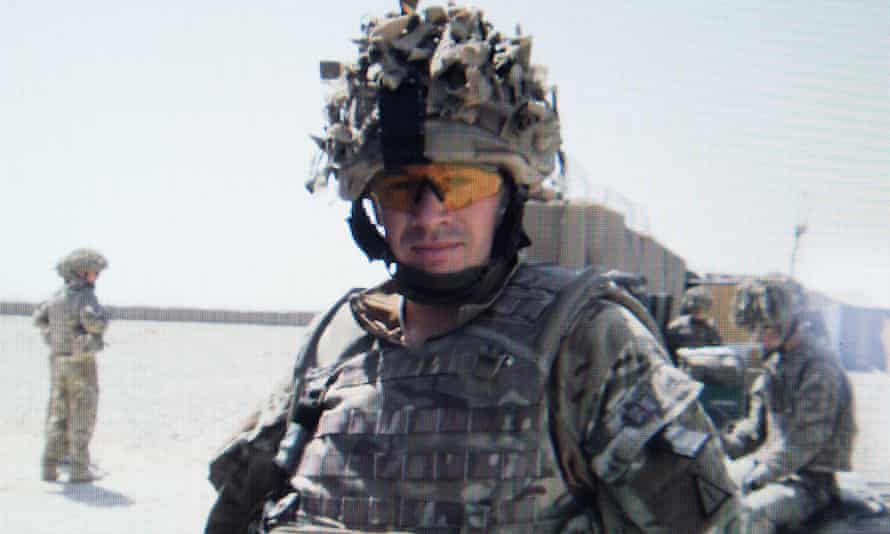 Neil Edwards on deployment.