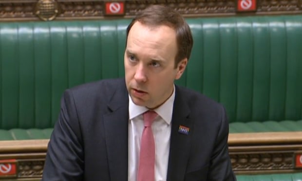 Matt Hancock received £32,000 from Neil Record, the chair of the Institute of Economic Affairs board.