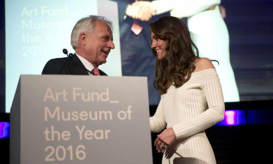 Martin Roth and the Duchess of Cambridge