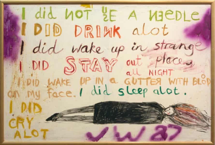 The Key Painting (1987) by Jenny Watson.