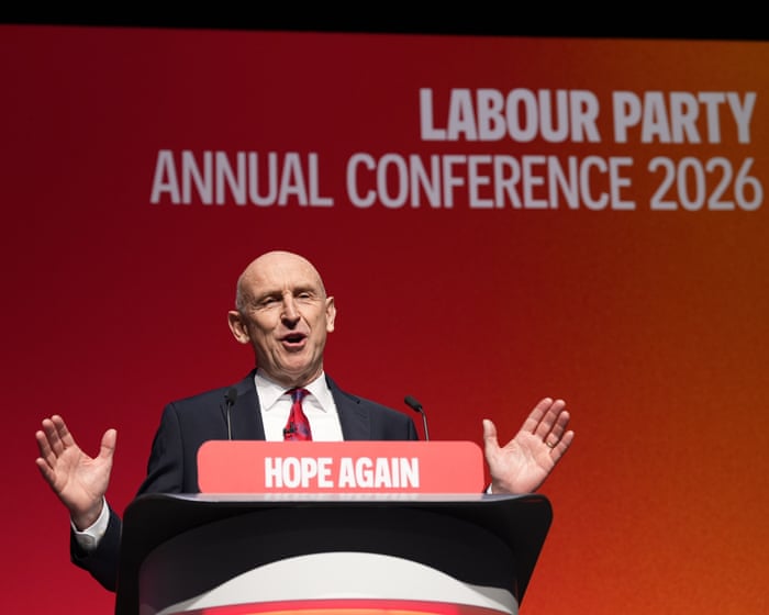 John Healey addresses Labour conference in first speech as chancellor – UK politics live