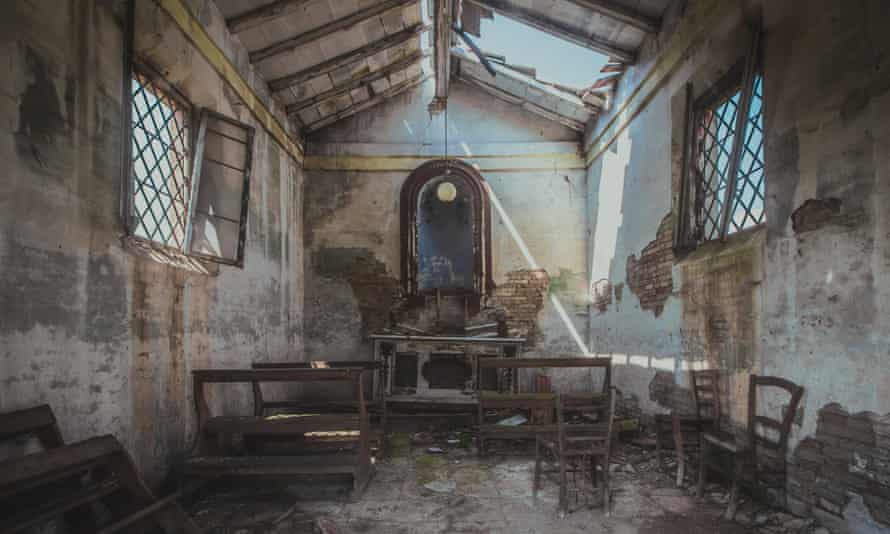 An abandoned church in the area of Modena.