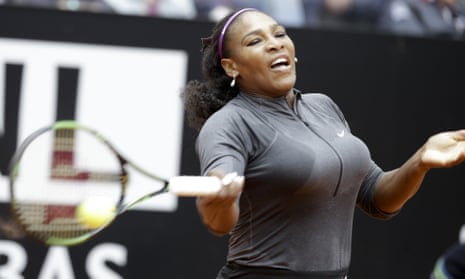 Serena Williams nears Italian Open win, Tennis