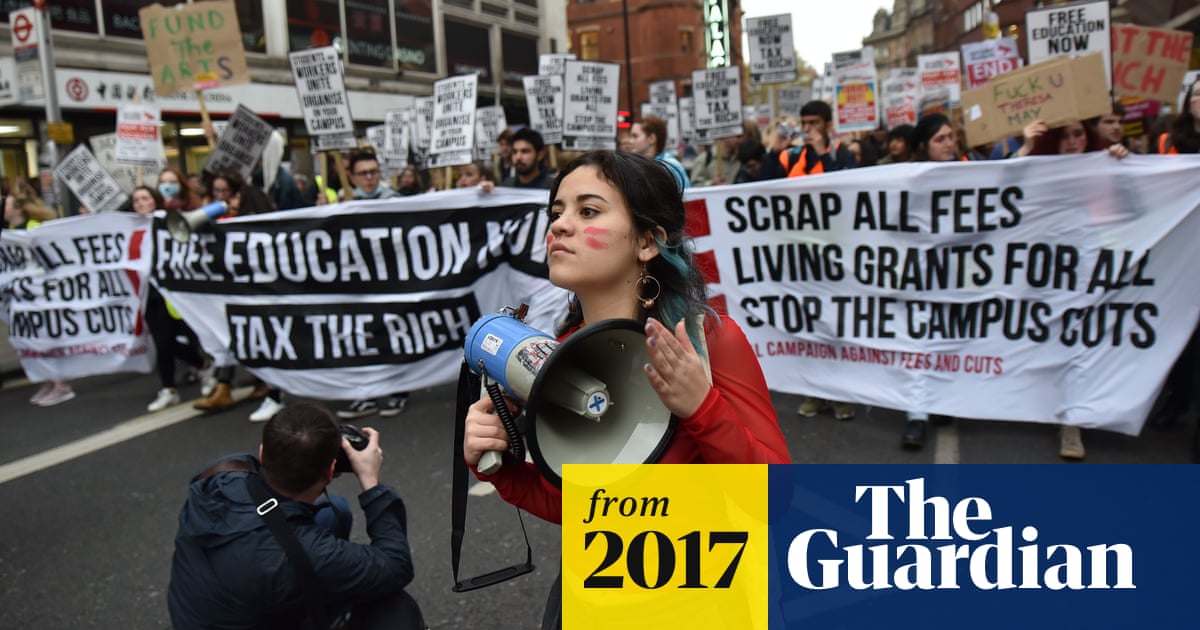 London Student March Calls For Rich To Be Taxed To Fund Free Education Education The Guardian