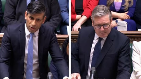 PMQs: Starmer grills Sunak over early release of prisoners – video