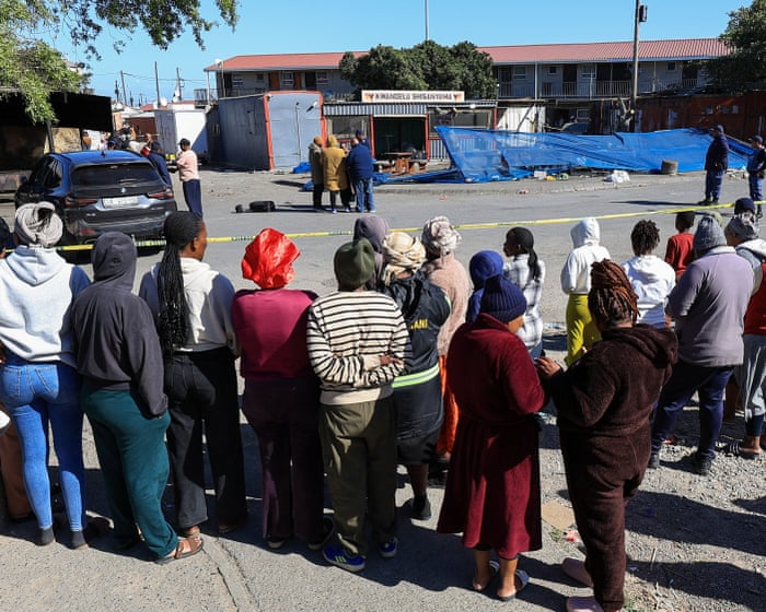 At least 27 dead in two mass shootings in South Africa, police say