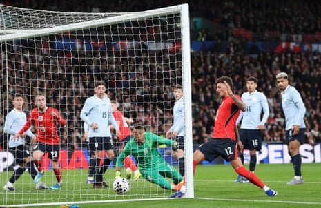 Ben White scores their first goal
