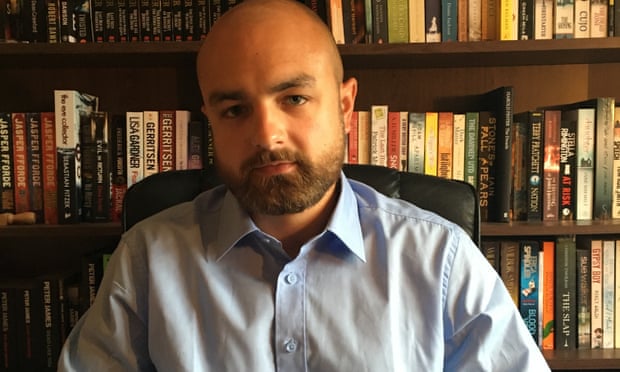 Hit man ... Adam Croft.