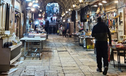 An almost deserted passageway