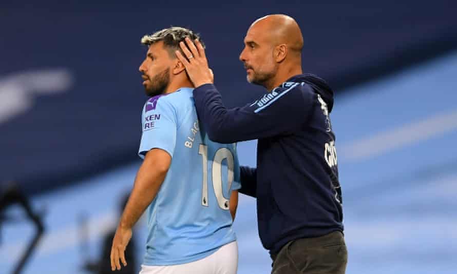 Sergio Agüero a dû s'adapter aux demandes de Pep Guardiola et a admis que le manager de Manchester City était parfois en colère contre lui.