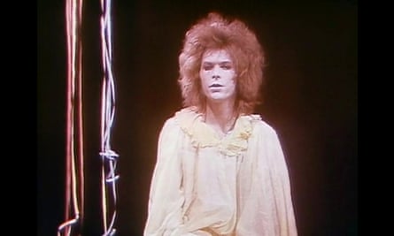 David Bowie in Lindsay Kemp’s production of Pierrot in Turquoise in the 1970s.